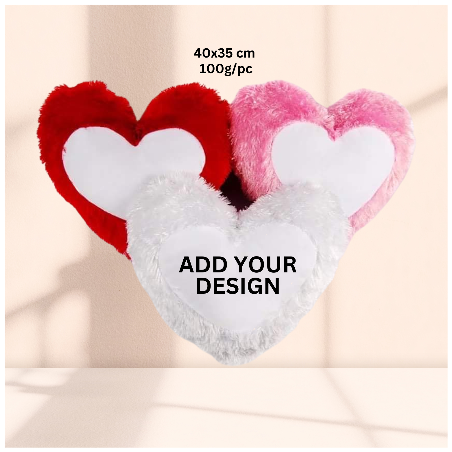Custom Heart Pillowcase with Zipper | A Personal Touch for Your Home