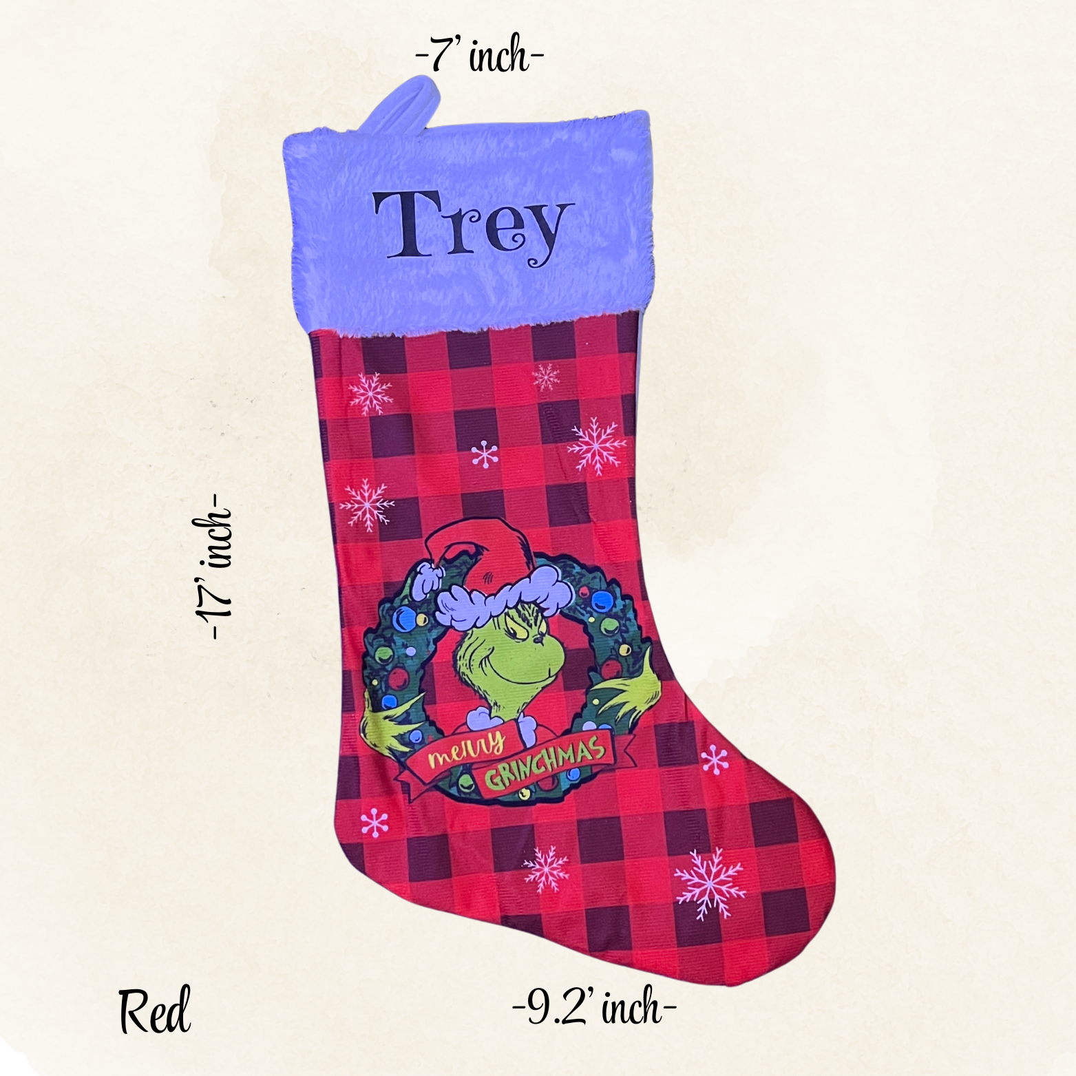 Grinch Christmas Stocking | A Festive Holiday Favorite