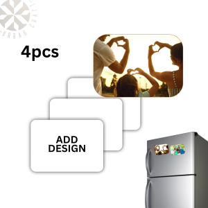 Custom Refrigerator Magnets | Set of 4 Photo Keepsakes
