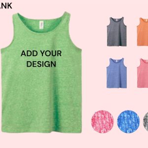 Personalized Kids’ Heather Tank | Made for Their Style