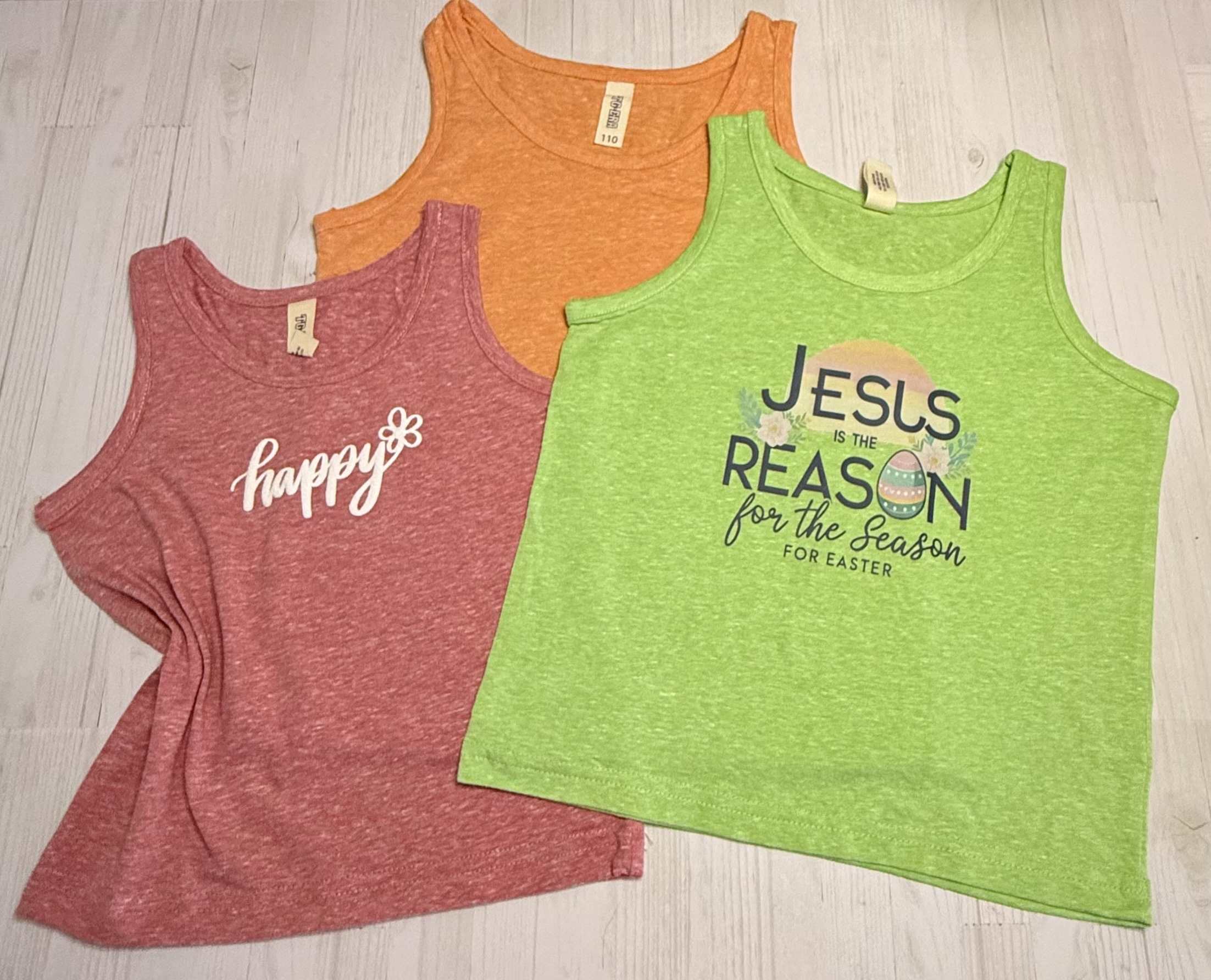 Personalized Kids’ Heather Tank | Made for Their Style