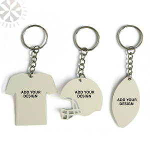 Personalized Football Keychain | Shirt & Helmet Keepsakes