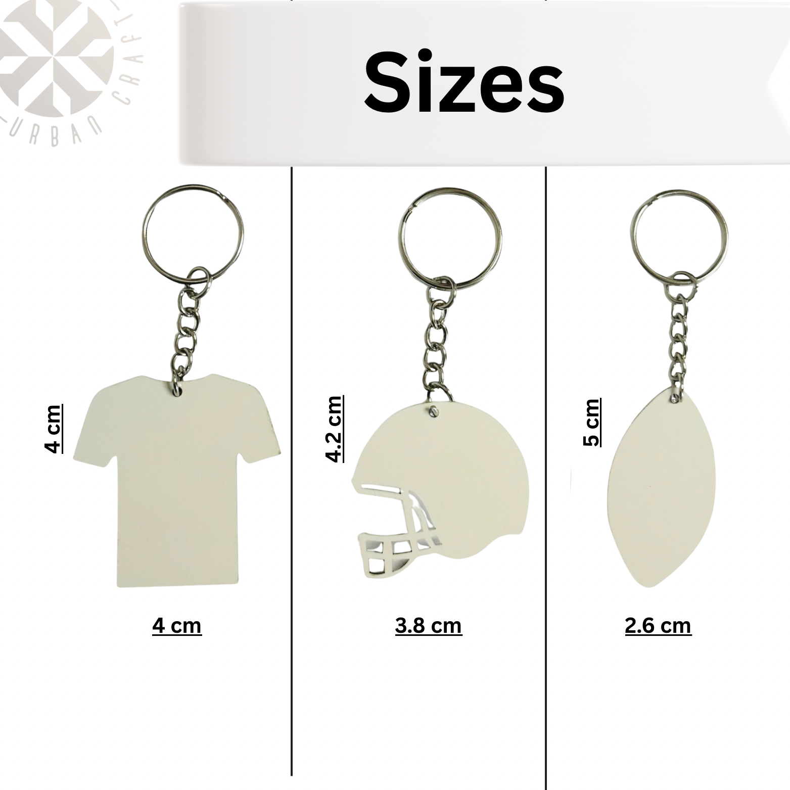 Personalized Football Keychain | Shirt & Helmet Keepsakes