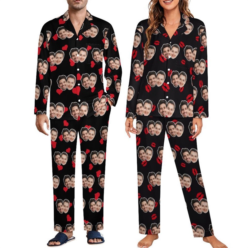 Personalized Christmas Pajamas | Custom Face Holiday Set
