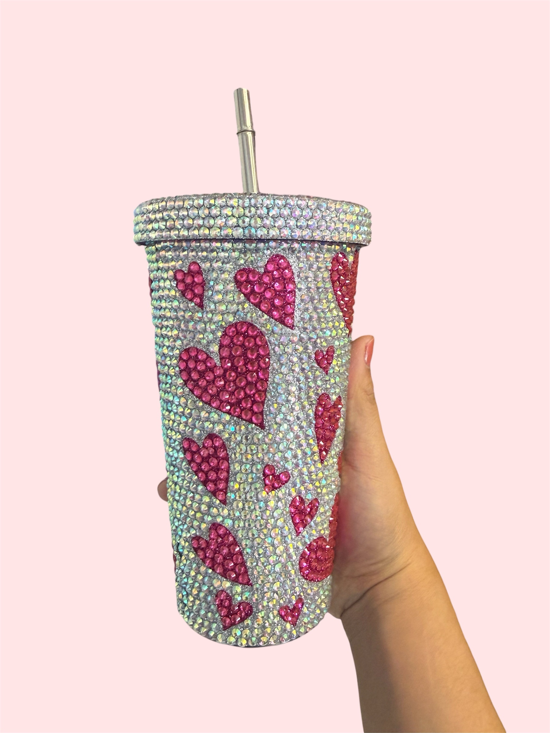 Rhinestone Insulated Straw Cup | Add Sparkle to Your Day