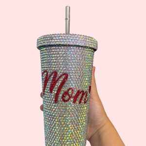 Rhinestone Insulated Straw Cup | Add Sparkle to Your Day