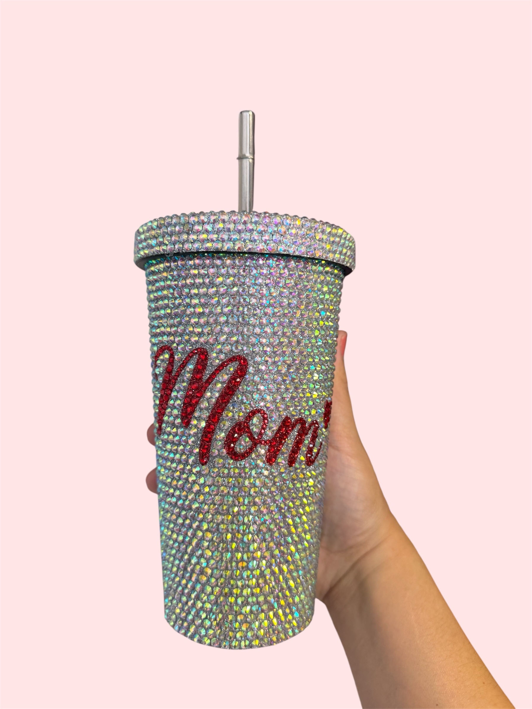 Rhinestone Insulated Straw Cup | Add Sparkle to Your Day
