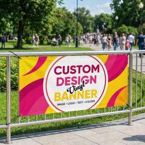Custom Vinyl Banner with Grommets | Events & Business Displays