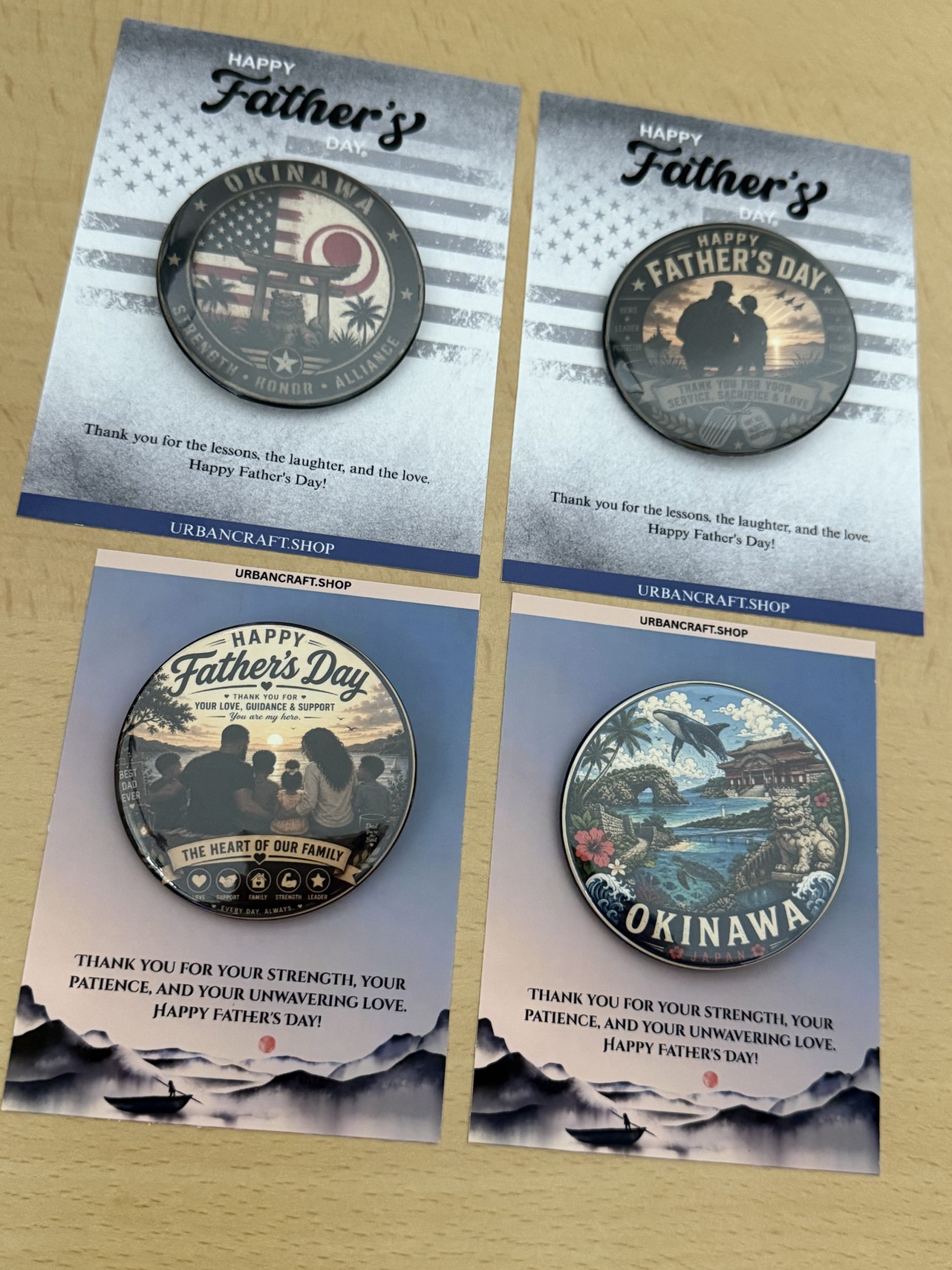 Custom 58 mm Pin Badge | Names, Photos & Logos