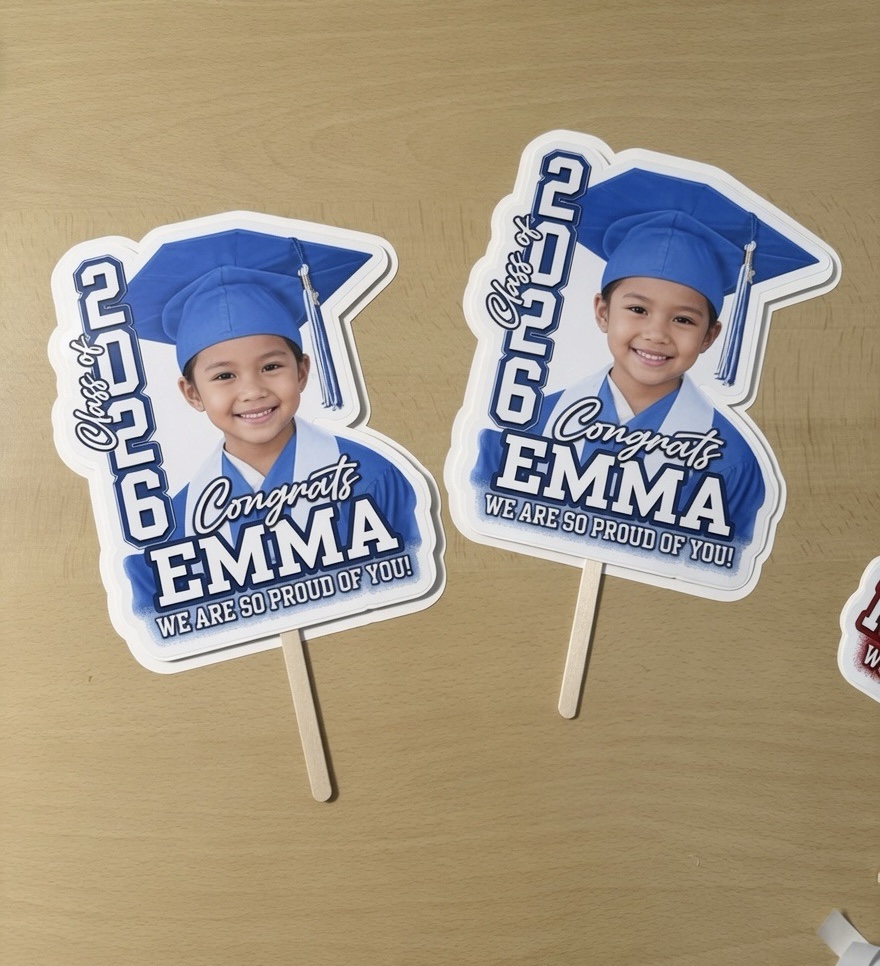 Personalized Graduation Photo Fan | Class of 2026 Keepsake