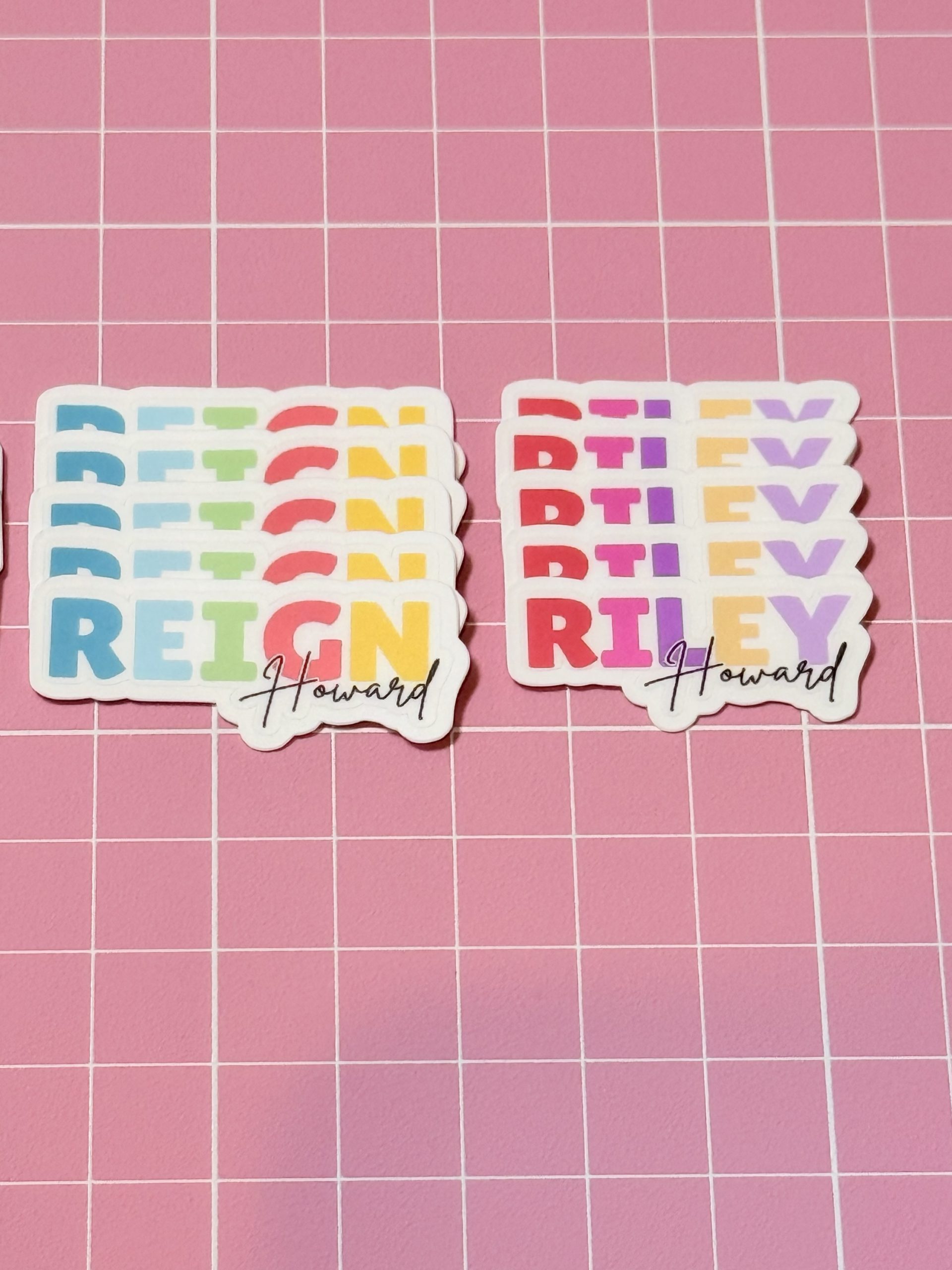 Personalized Name Stickers | 55 Labels for Everyday Essentials