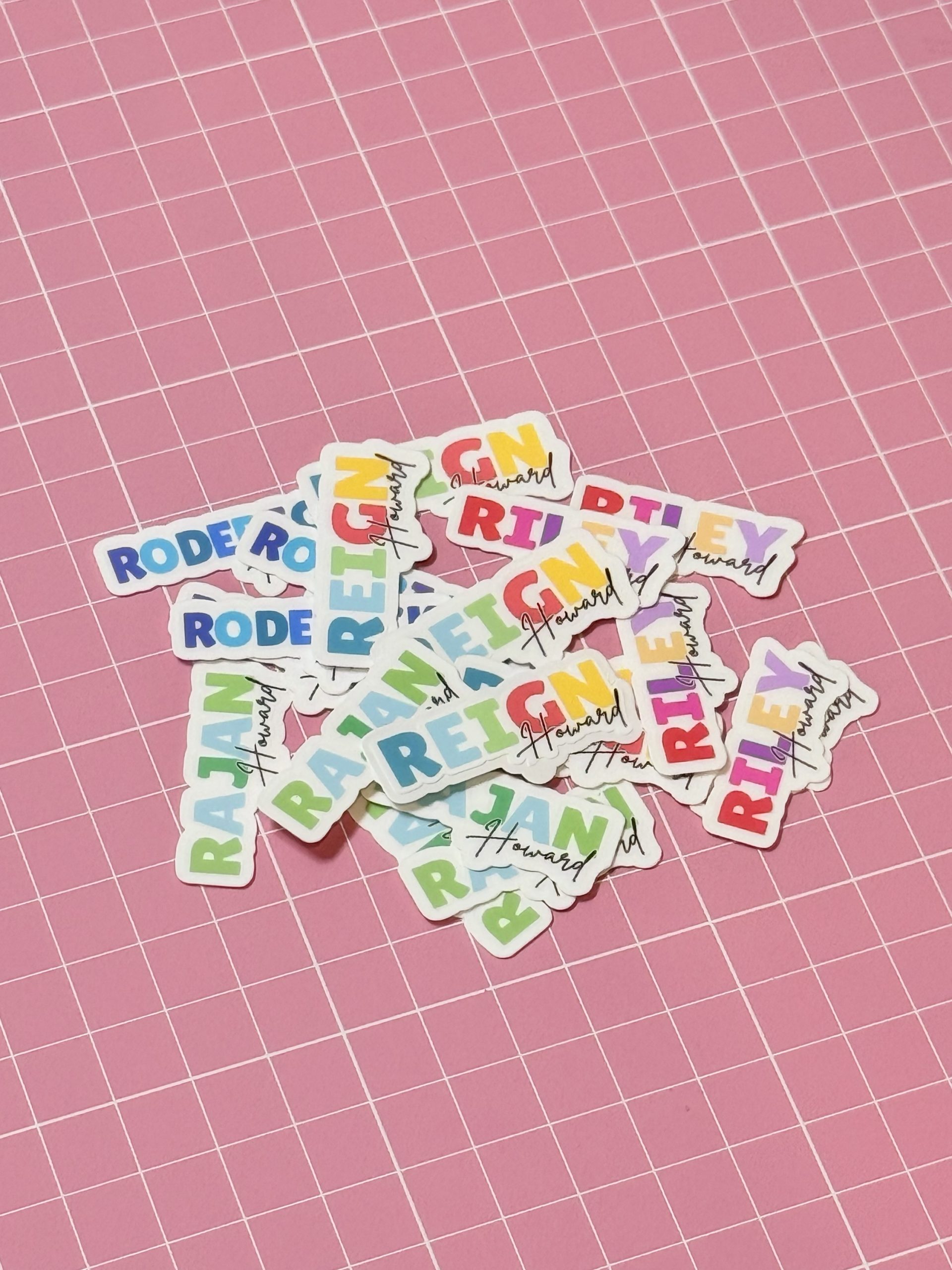 Personalized Name Stickers | 55 Labels for Everyday Essentials