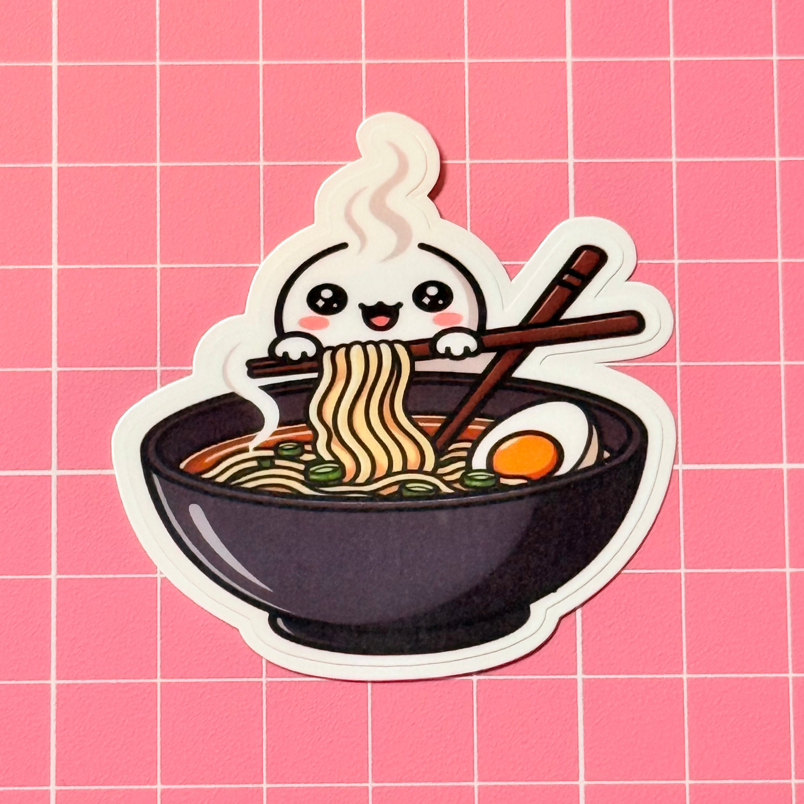 Kawaii Matte Vinyl Sticker Set | 10 Playful Designs