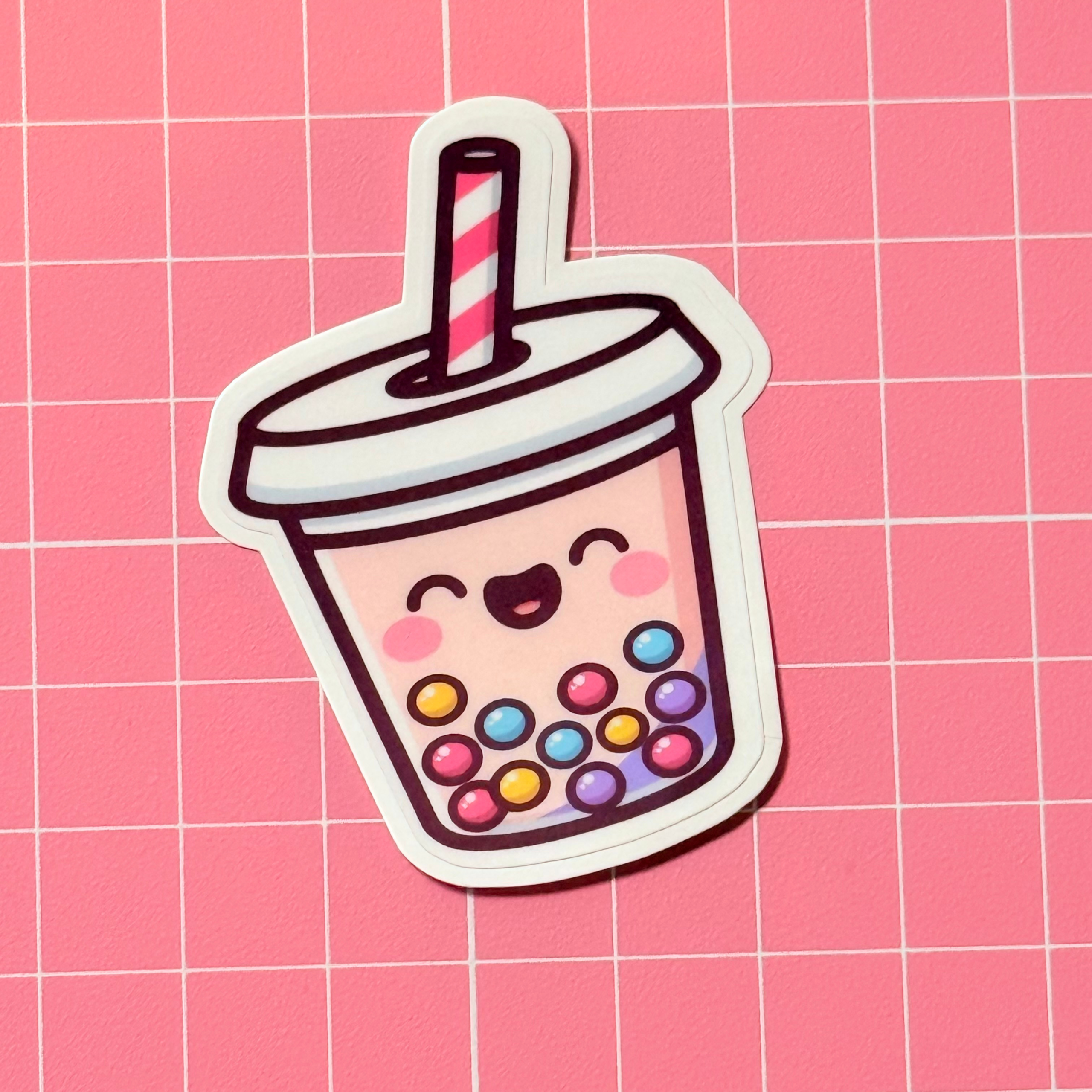 Kawaii Matte Vinyl Sticker Set | 10 Playful Designs