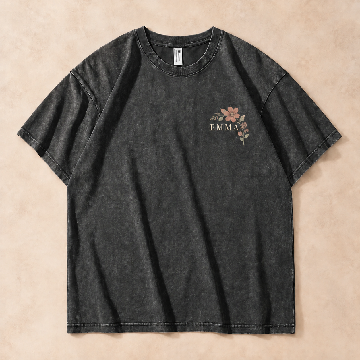 Custom Oversized T-Shirt | Your Photo, Text or Design — personalized design and product detail