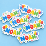 Personalized Name Stickers | 55 Labels for Everyday Essentials — personalized design and product detail