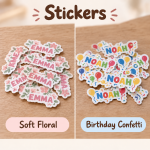 Personalized Name Stickers | 55 Labels for Everyday Essentials — personalized design and product detail