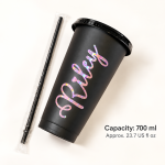 Personalized 700 ml Plastic Cup | Your Name, Your Everyday Cup — personalized design and product detail
