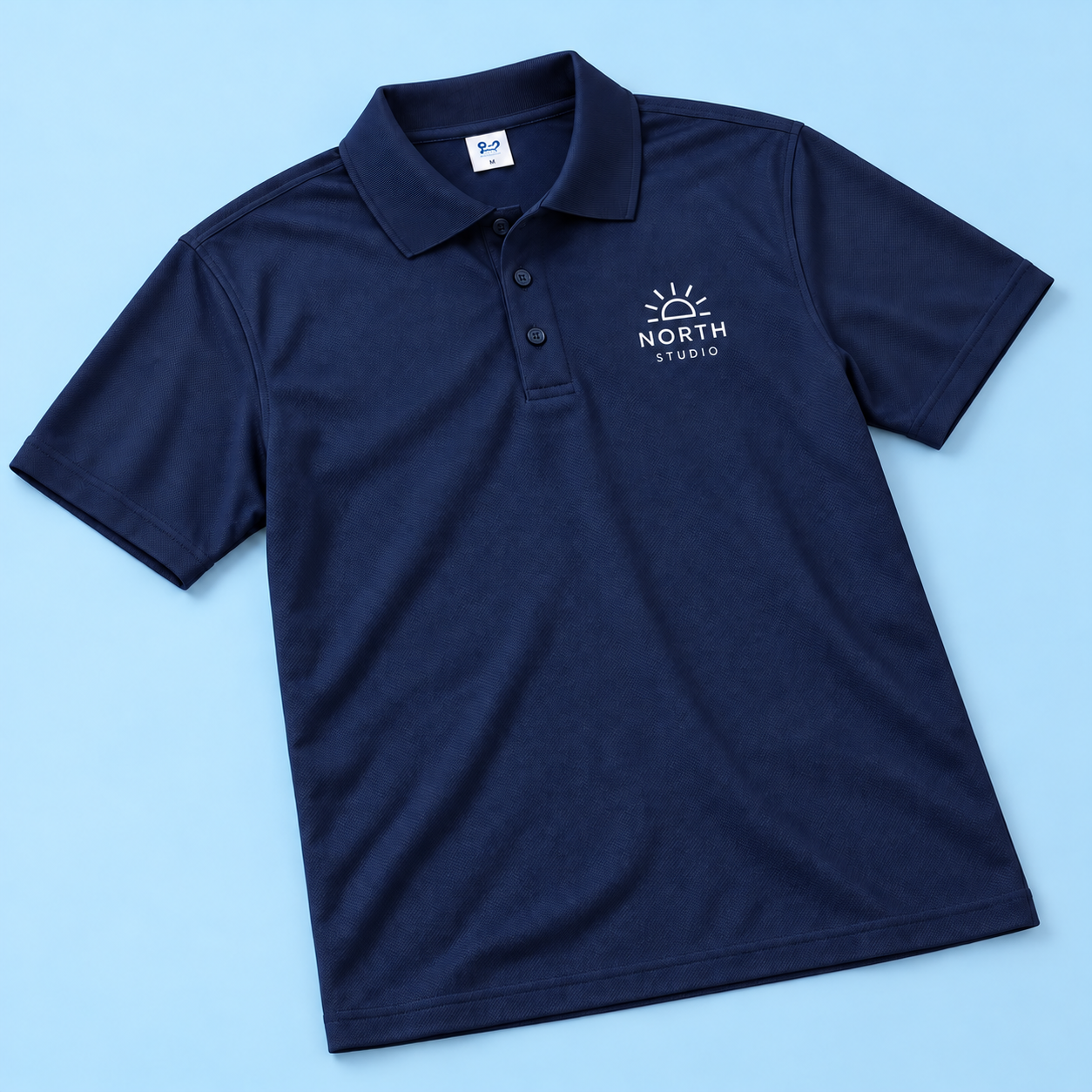 Custom Unisex Quick-Dry Polo Shirt | Team & Business Style — personalized design and product detail